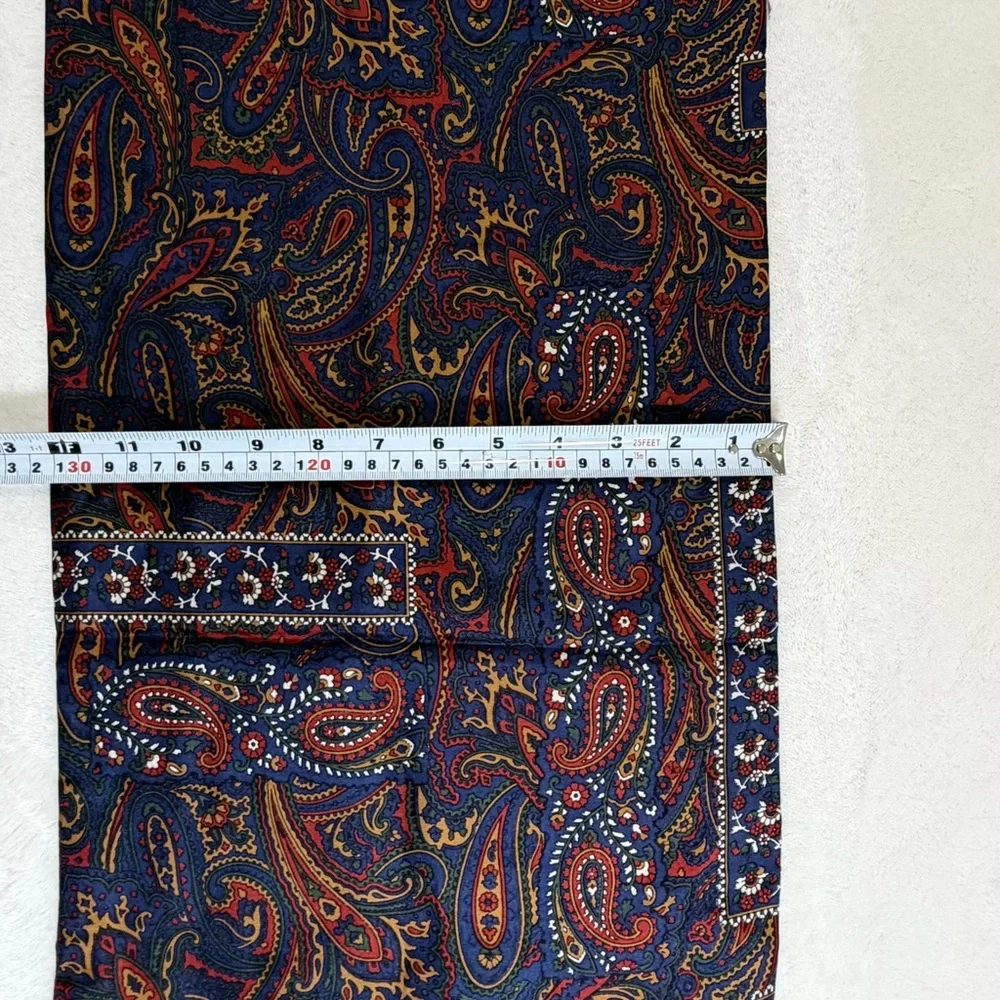 Paisley Silk Scarf in Multi-Color - Elegant‎ Women's Wrap